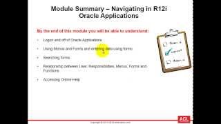 R12i Oracle E-Business Suite Essentials for Implementers (on R12.2.3) - Part2
