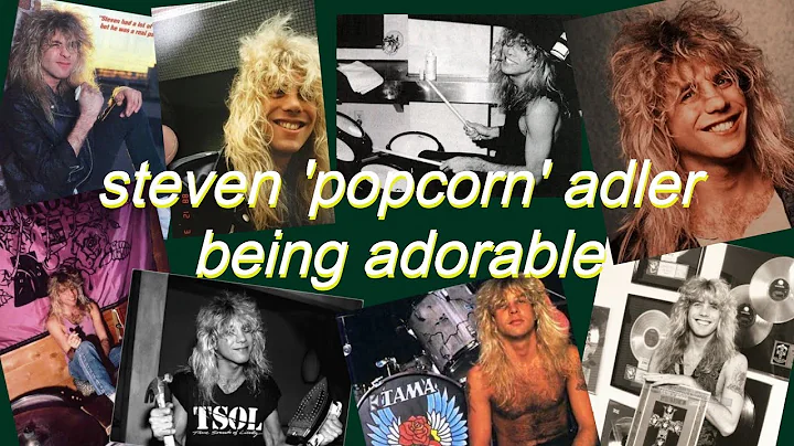 steven 'popcorn' adler being SO adorable i am lite...