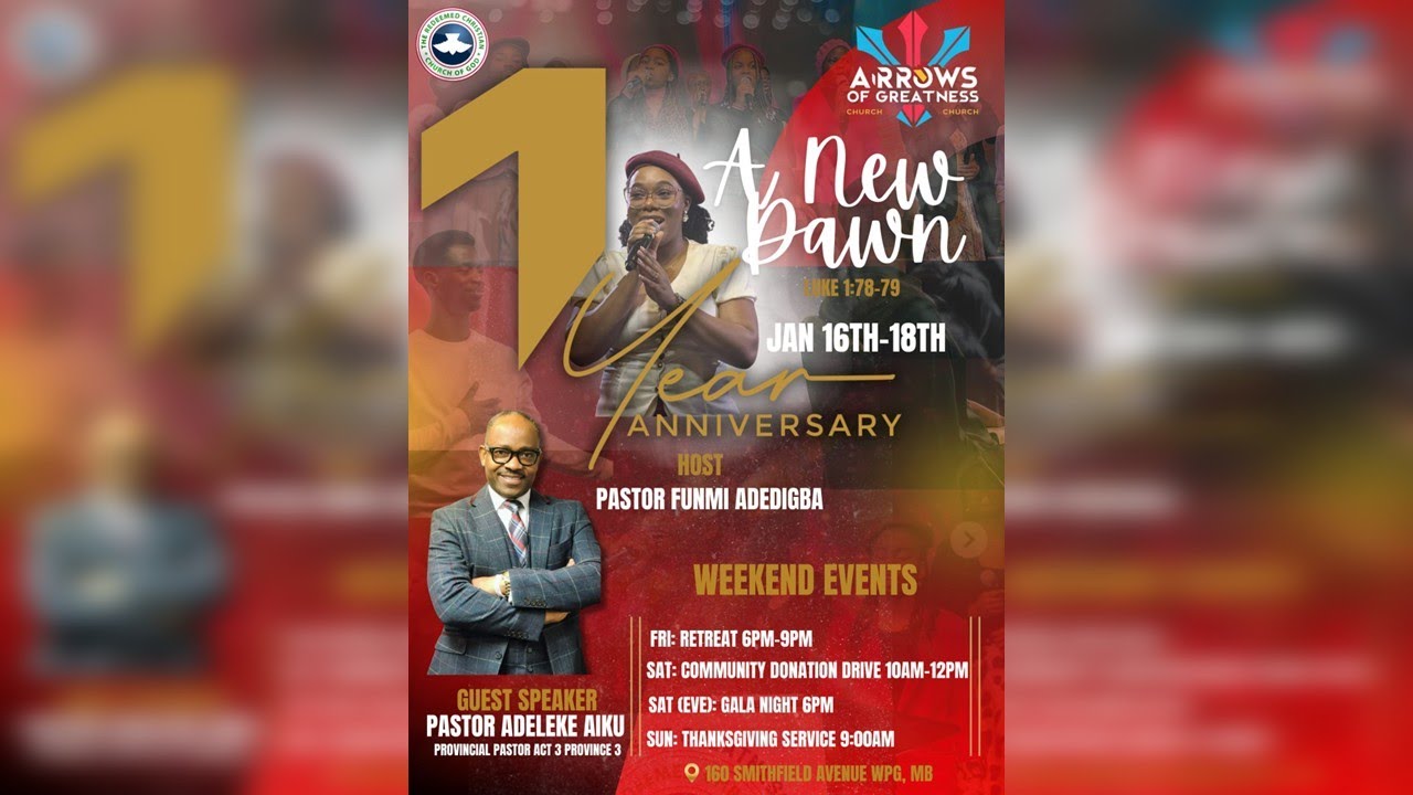 AOG ANNIVERSARY SUNDAY SERVICE || A NEW DAWN || SUNDAY 18TH, 2026