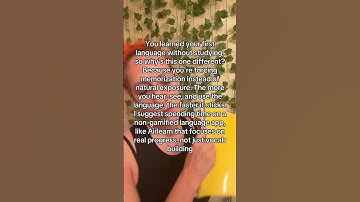 You learned your first language without flashcards… so why force it now? 🤔🧠 Airlearn makes it clic