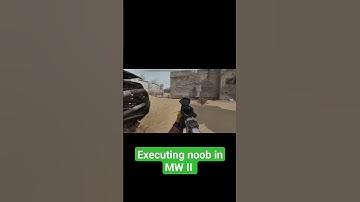 Executing noob - Call of Duty Modern Warfare II (2022) #mw2 #callofduty #warzone #shorts