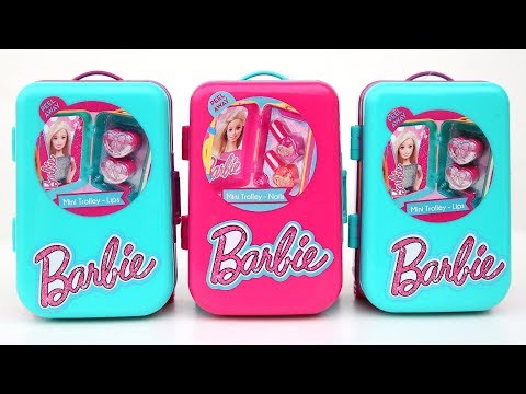 barbie cosmetic bag