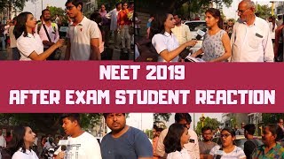 Student Reaction After NEET Exam 2019 || NEET 2019 || NEET MBBS Student Reaction ||