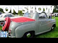 Hundreds of classic cars at Capesthorne Hall car show Pt 1/2 inc Austin A35 pickup !!!