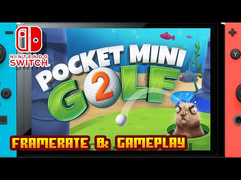 Pocket Mini Golf 2 - (Nintendo Switch) - Framerate u0026 Gameplay