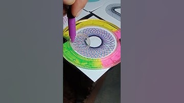 694TD. Geweldig Spirograph-patroon #spirograph