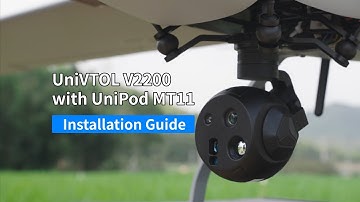 How to Install the Mini Four-Sensor AI Optical Pod on a VTOL UAV