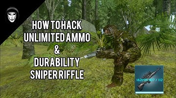 Cara Hack Sniper Riffle jadi Unlimited Ammo dan Durability | Ark Mobile