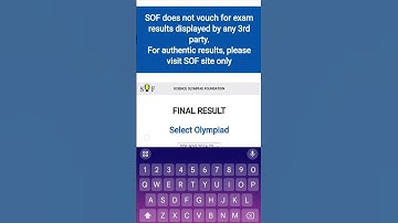 Sof nso results declared 😎👍