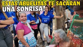 A pesar de sus necesidades estas Abuelitas le ven el lado el lado positivo a la vida. Parte 9