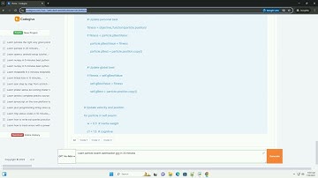 learn particle swarm optimization pso in 20 minutes