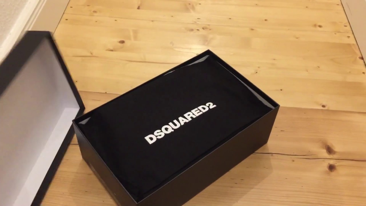 dsquared2 unboxing