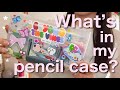 【what's in my pencil case?】全部まとめたペンケース紹介📝 | 文房具 | 無印良品 | ダイソー