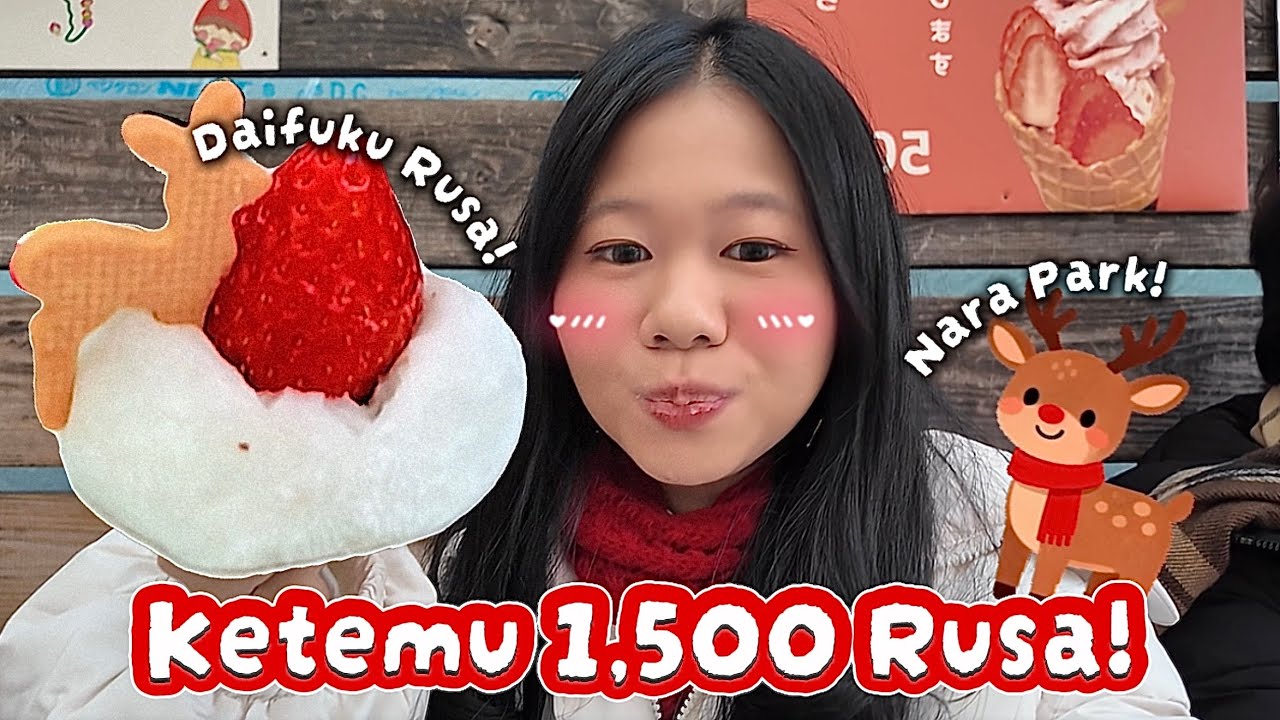 MAMPIR KE NARA DEMI RUSA DAN DAIFUKU RUSA😭🇯🇵 [Piyan Japan Vlog 2025]