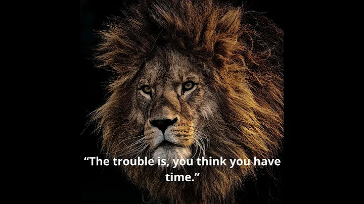 The trouble is you think you have time #shorts | #motivationalstatus #powerfulmotivation
