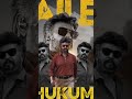 HUKUM 🔥 Rajinikanth Mass Entry Edit | Jailer BGM Edit | Anirudh Ravichander | Goosebumps 🔥