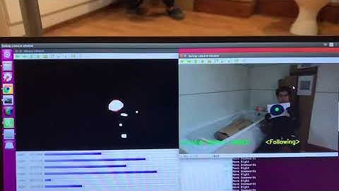 Color tracking parrot bebop 2 ROS opencv