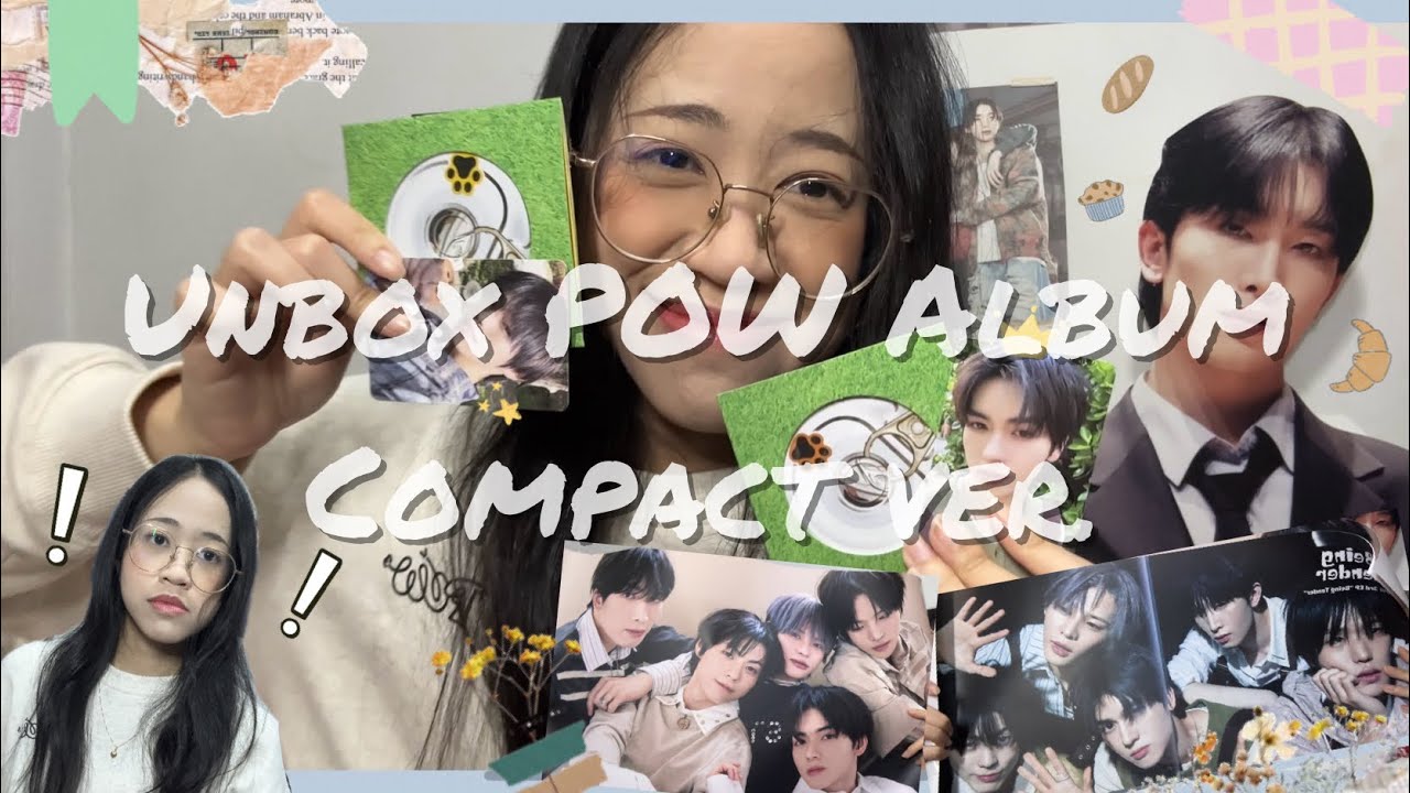 Unboxing POW Being Tender Album Compact ver. 🔋✨