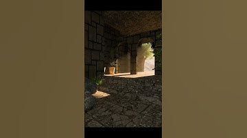 Medieval time scene created in 3ds max and rendered by v-ray. #3dsmax #quixel #architecture