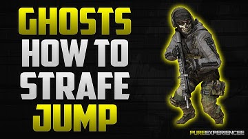 Call of Duty Ghosts: How To Strafe Jump - Strafe Jump Tutorial