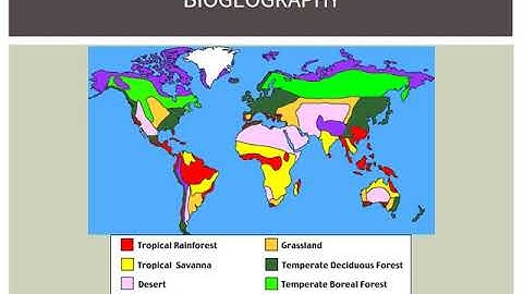 Biogeography - physical geography 101 lecture