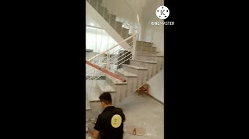 Cầu thang cáp funismart | lưới cáp an toàn cầu thang đẹp