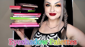 My Eyeshadow Palette Collection - Lunalily 2023