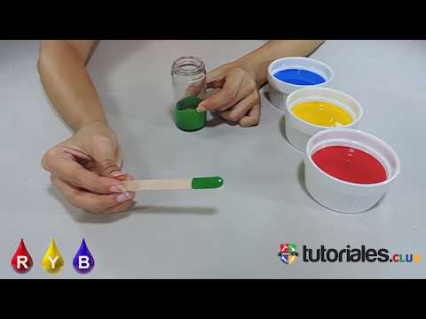 Video: Cómo Mezclar Colores De Pintura