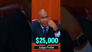 Judge Porter DESTROYS Landlords $25,000 Death Excuse#judgeporter #justice#viralvideo#fyp#lawandcrime