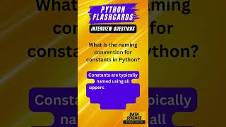 Python Interview questions - Flashcards #python #flashcards #PythonVariables #LearnPython
