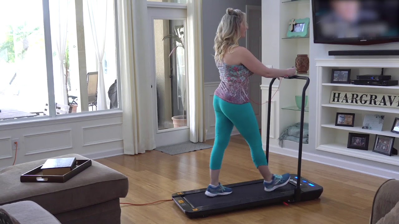 FITNATION Slimline Pro Walking Treadmill on QVC - YouTube