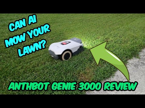 Anthbot Genie 3000 Review — Can an AI Robot Really Mow Your Lawn? ✅