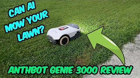 Anthbot Genie 3000 Review — Can an AI Robot Really Mow Your Lawn? ✅
