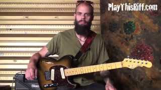 Video thumbnail of "BARONESS Guitar Lesson "Take My Bones Away" PlayThisRiff.com"