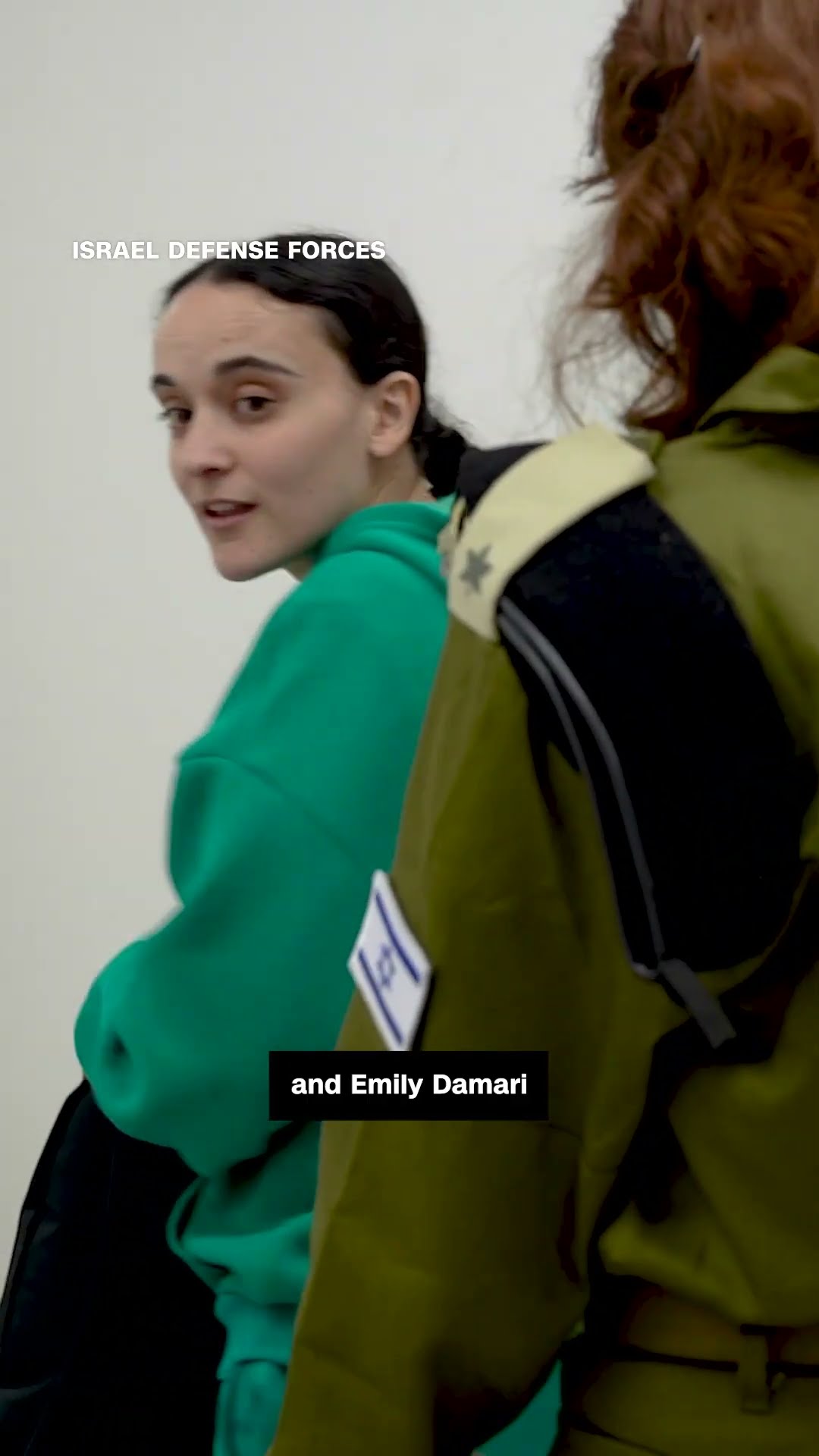 Israeli hostages reunited with their mothers