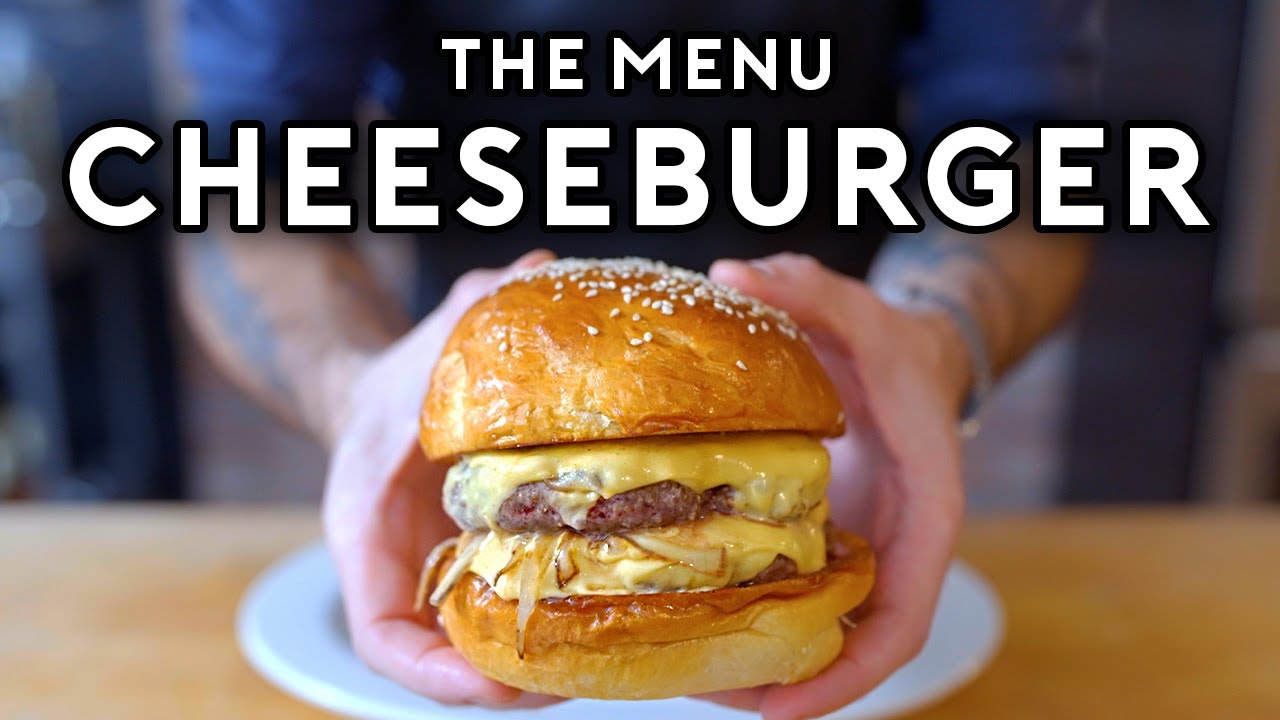 ⁣Binging with Babish: Cheeseburger from The Menu