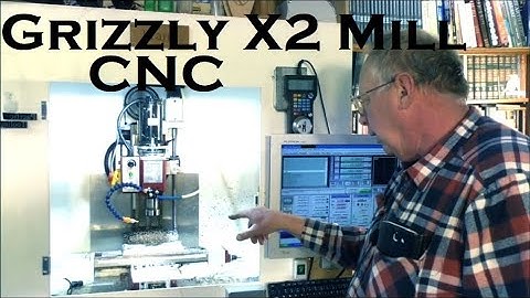 Test Driving a Grizzly G8689Z 4" x 16" (X2) CNC Mini Mill Machining Aluminium Parts