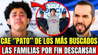 ASÍ CAYÓ "PATO": triple homicida de la MS-13 que creyó que podía esconderse