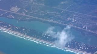 Orlando-Miami flight Cocoa Palm Beach Fort Lauderdale Beach FLL Airport 2017-01-12