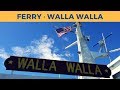 Passage on ferry WALLA WALLA, Kingston - Edmonds (Washington State Ferries)