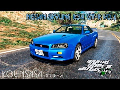 Nissan Skyline R34 GT-R v0.1