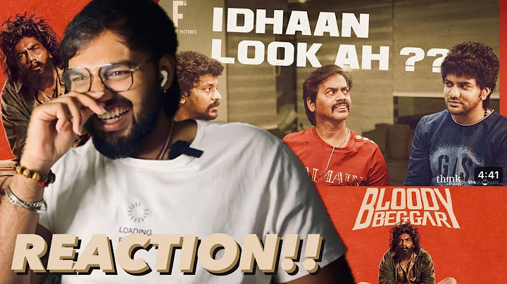 Bloody Beggar Promo Video | REACTION | Nelson Dilipkumar | Kavin | Sivabalan Muthukumar | Jen Martin