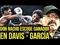 Don Nacho Beristain ESCOGE GALLO Ryan García VS Tank Davis 🔥