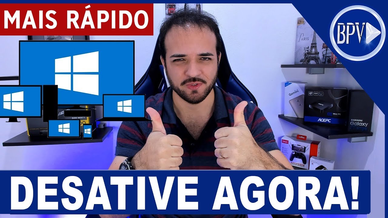 Duas coisas a desligar no Windows para jogos mais rápidos! - Leak