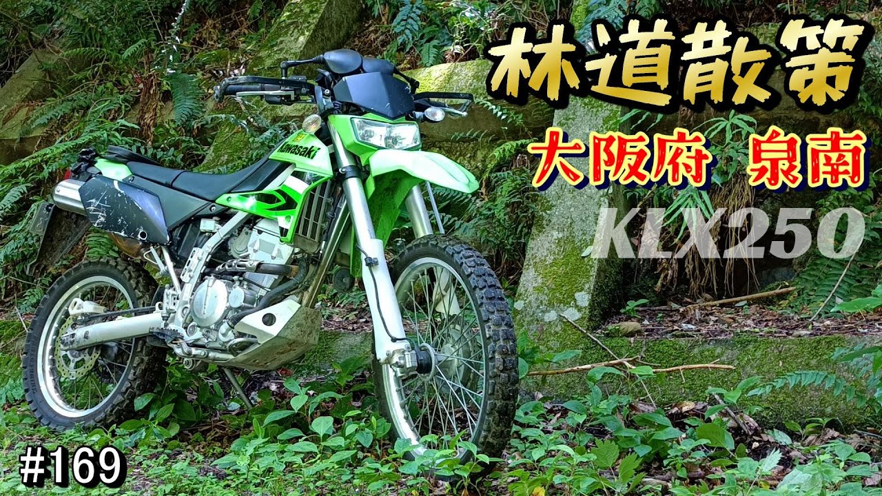 KLX250 KLX LX250E オフロード トレイル 林道 実働 【KLX250 林道