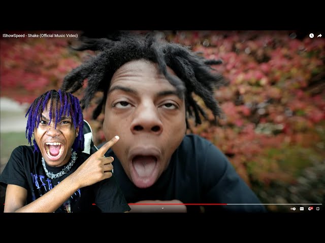 IShowSpeed - Shake (Official Music Video) (REACTION) class=