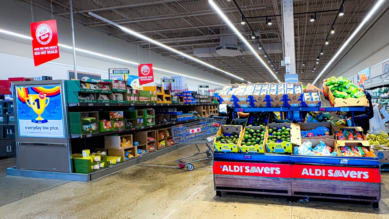 🇺🇸 ALDI in AMERICA: This is how it looks