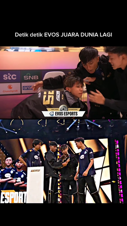 DETIK DETIK EVOS ESPORT JUARA DUNIA EWC 🇮🇩🏆 #freefire