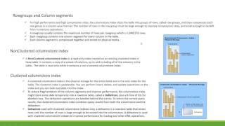 2 Row Group and Column Segments