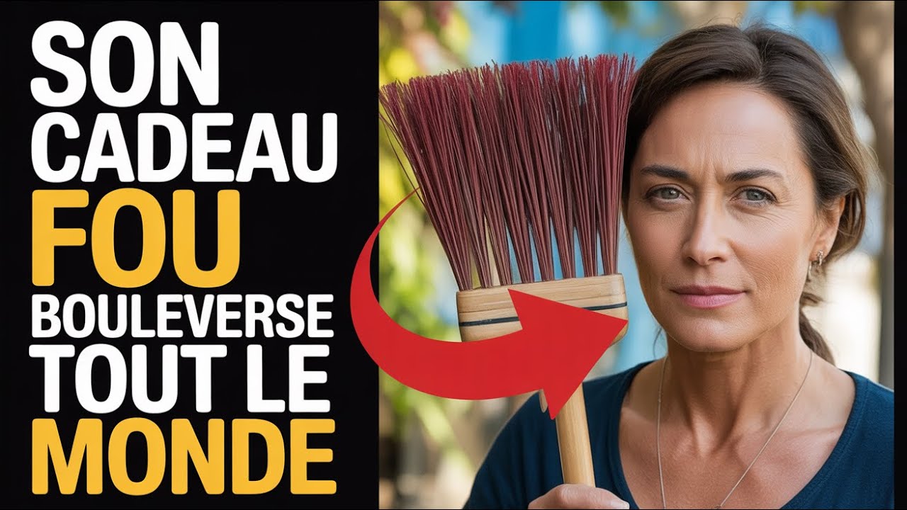 UN ÉPOUX SURPREND SA FEMME AVEC UN CADEAU ÉTONNANT : UNE BALAYEUSE POUR S'EN VOLER LOIN ENSEMBLE!